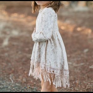 Indie boho toddler dress